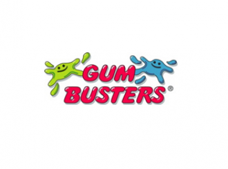 Image of the Gum Busters chewing gum removal technique logo